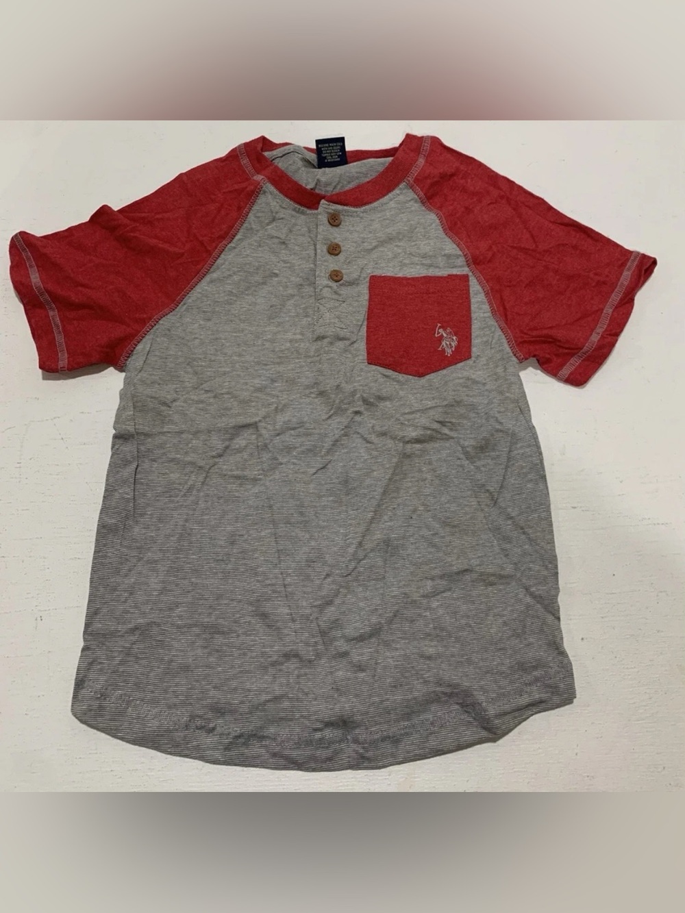 U.S. Polo Assn Boys Long Sleeve Shirt Size XS